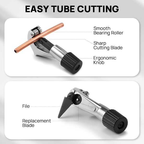 TURBRO Flaring Tool Kit Electric Manual 7 Sizes-4