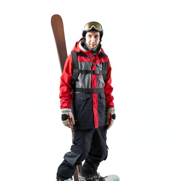 Ski Carrier Harness Hikeen Ergonomic Unisex Design-4