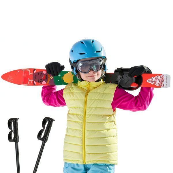 Kids Ski Set yoakaiax Lightweight Plastic Design-5