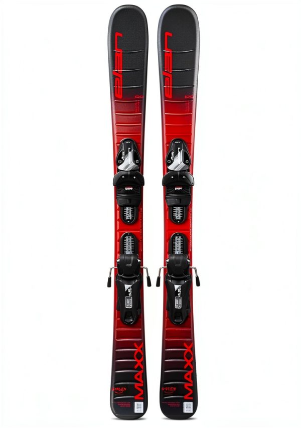Elan Maxx Red Kids Skis-0