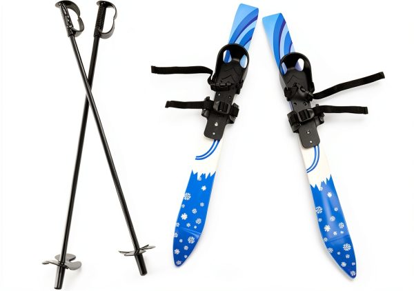Alpine Skiing Kids Set CURIEUYU Blue-3