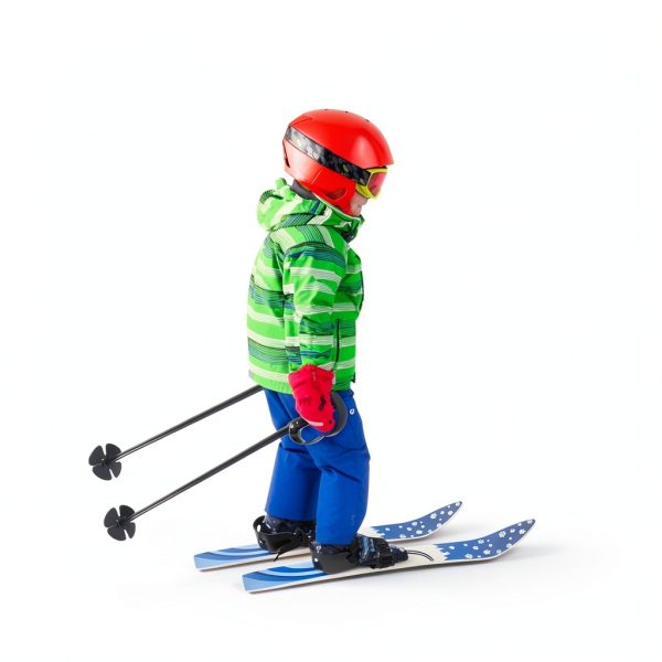 Alpine Skiing Kids Set CURIEUYU Blue-1