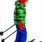 Alpine Skiing Kids Set CURIEUYU Blue-0