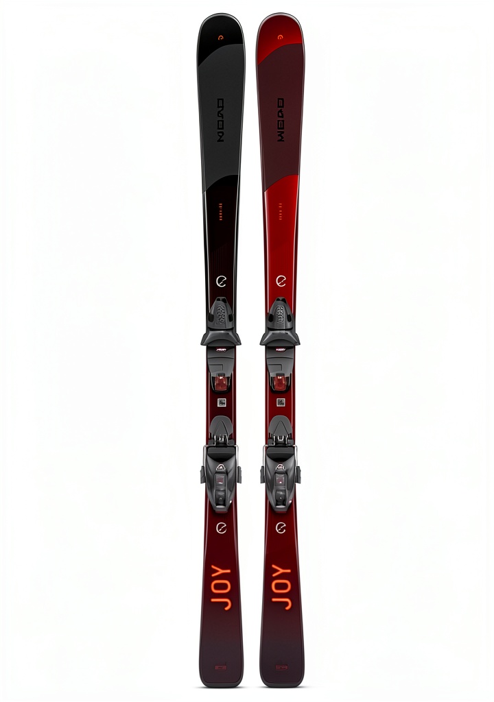 HEAD e-Total Joy SW Womens Downhill Skis in action