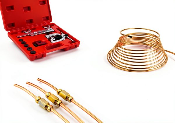 ZMCYNG 3/16 Brake Line Kit Copper Brake Line Repair-6