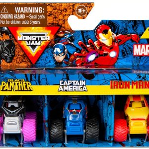 Mini Marvel Monster Jam Trucks Spin Master-0