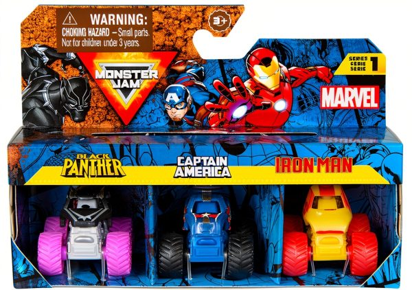 Mini Marvel Monster Jam Trucks Spin Master-0