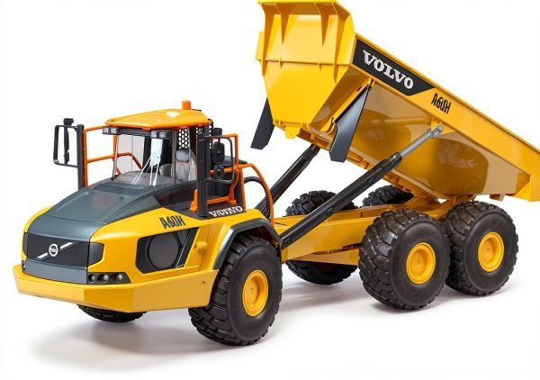 Volvo A60H Articulated Hauler Toy Truck by Broder-7