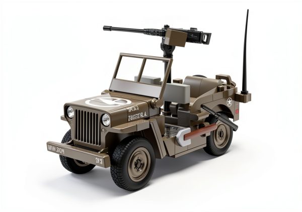 Cobi American Soldier 1:35 Scale Model Toy Figure-1