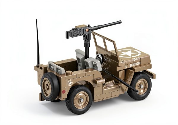 Cobi American Soldier 1:35 Scale Model Toy Figure-7