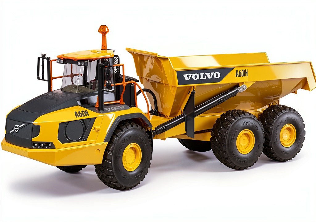 Volvo A60H Articulated Hauler Toy Truck by Broder