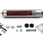 Front Steering Stabilizer Rough Country Chrome-0