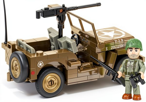 Cobi American Soldier 1:35 Scale Model Toy Figure-5
