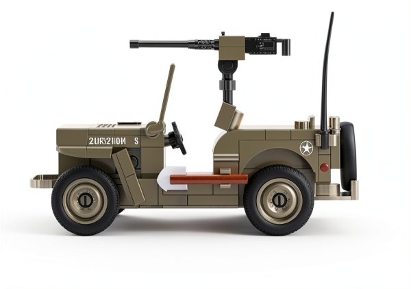 Cobi American Soldier 1:35 Scale Model Toy Figure-3