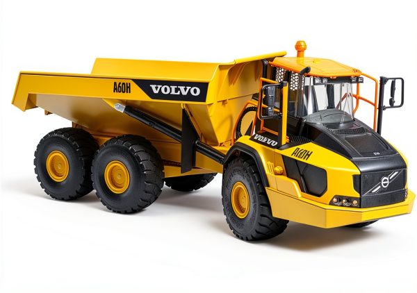 Volvo A60H Articulated Hauler Toy Truck by Broder-1