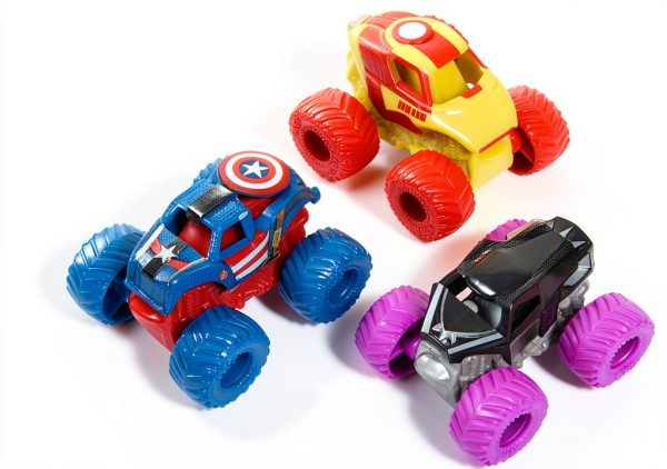 Mini Marvel Monster Jam Trucks Spin Master-1