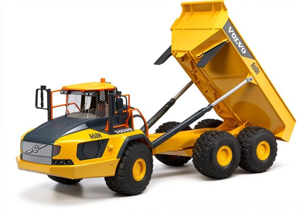 Volvo A60H Articulated Hauler Toy Truck by Broder-2