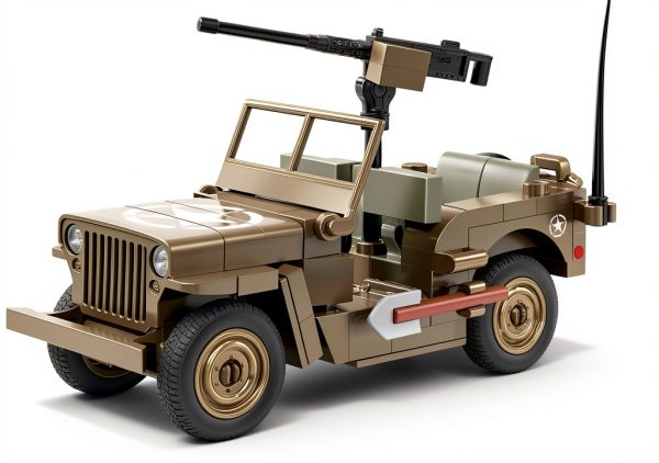 Cobi American Soldier 1:35 Scale Model Toy Figure-0
