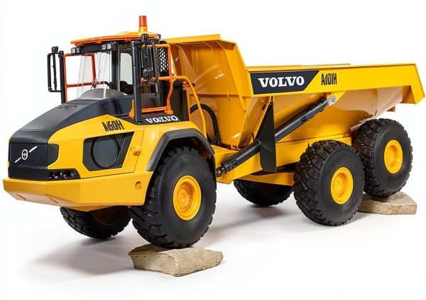 Volvo A60H Articulated Hauler Toy Truck by Broder-4