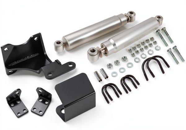 Dual Steering Stabilizer Yoursme Steel Front Jeep-8