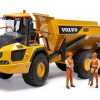 Volvo A60H Articulated Hauler Toy Truck by Broder-5