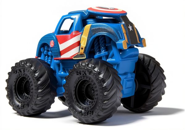 Mini Marvel Monster Jam Trucks Spin Master-6