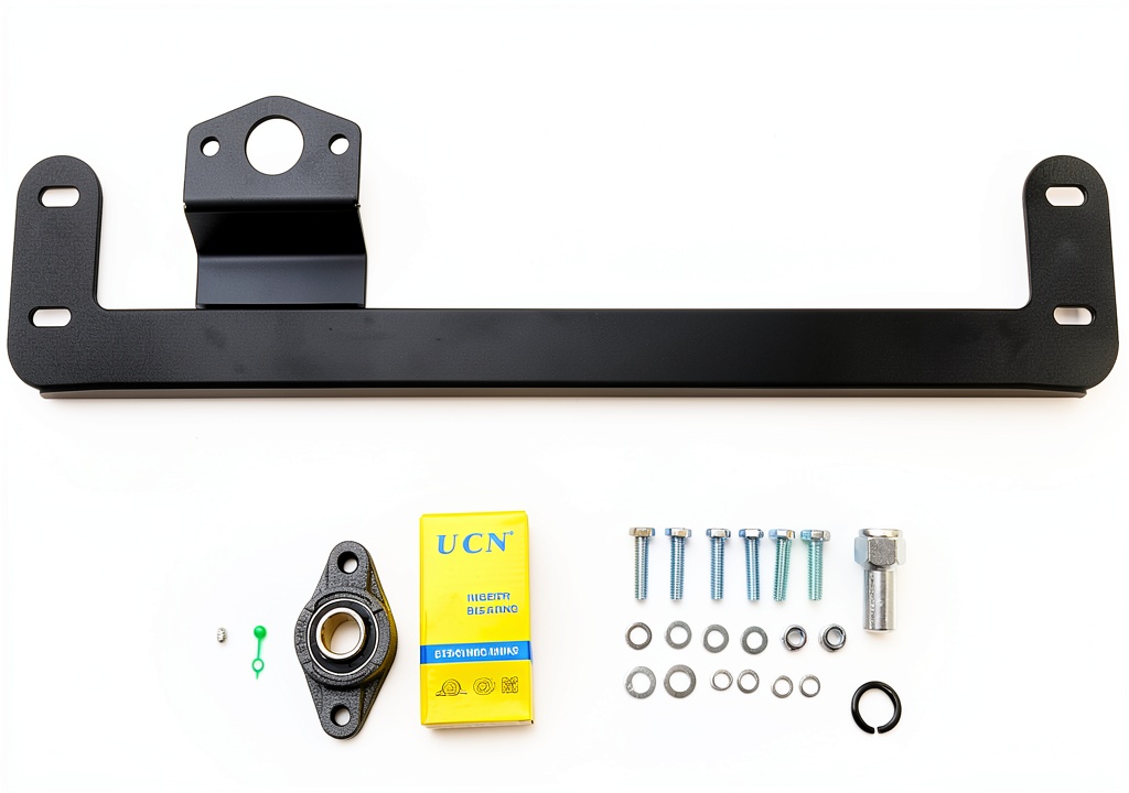 ECOTRIC steering stabilizer bar installed on a Dodge Ram truck