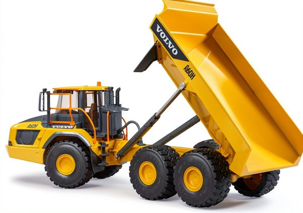 Volvo A60H Articulated Hauler Toy Truck by Broder-9