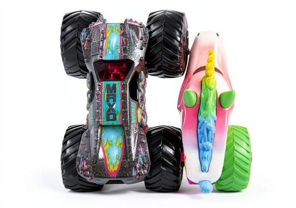 Spin Master Monster Jam Nitro Neon 1:64 Scale 2-Pack Monster Trucks-3