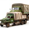 Studebaker US6 Truck Model by Warlord Games 1/56 Hard Plastic Kit-0