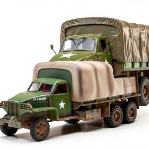 Studebaker US6 Truck Model by Warlord Games 1/56 Hard Plastic Kit-0