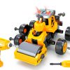 USA Toyz 4-in-1 STEM RC Truck Building Set with Rechargeable Battery-0