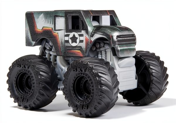 Spin Master Mini Marvel Monster Jam Truck 3‑Pack Die‑Cast Set-1
