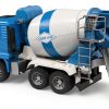MAN TGA Cement Mixer Truck by Bruder 1:16 Scale Tilting Cab Toy-2