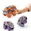 DIY Toy Car Set Cheerful Toys – Metal Body, Rubber Wheels, Pull‑Back-2