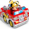 Jam'n Disney Junior Mickey 5.5" RC Toy Truck with 2.4 GHz TPR Tires-0