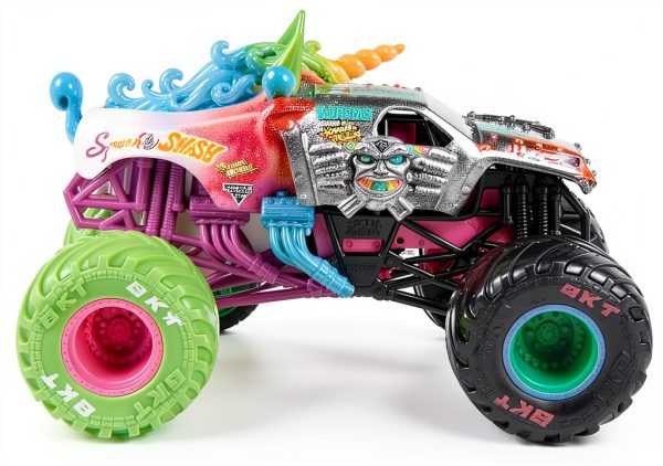 Spin Master Monster Jam Nitro Neon 1:64 Scale 2-Pack Monster Trucks-6