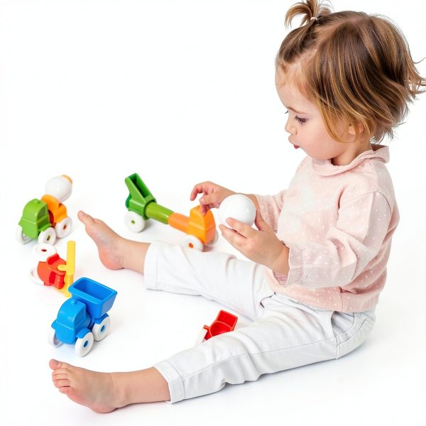 SmartMax Magnetic Discovery Vehicle Set 13-Piece Toddler STEM Building-8