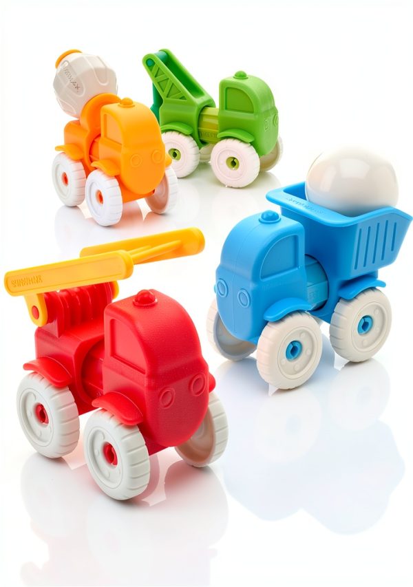 SmartMax Magnetic Discovery Vehicle Set 13-Piece Toddler STEM Building-3