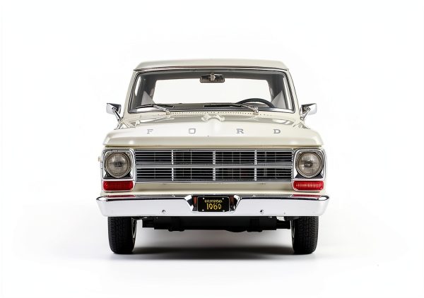 Motormax 1:24 Die-Cast Metal Pickup Truck Toy – White Classic-5
