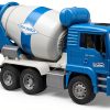 MAN TGA Cement Mixer Truck by Bruder 1:16 Scale Tilting Cab Toy-1