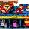 Spin Master Mini Marvel Monster Jam Truck 3‑Pack Die‑Cast Set-0
