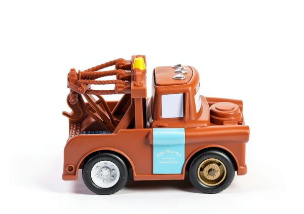 Mattel Disney Cars Mater Track Talker Toy Truck with Sound-5