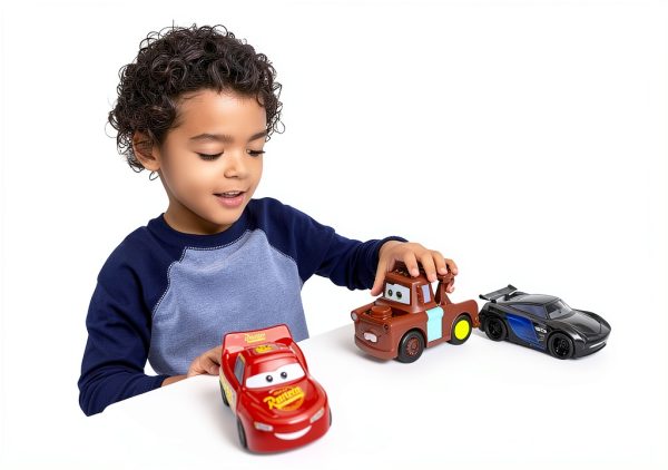 Mattel Disney Cars Mater Track Talker Toy Truck with Sound-1