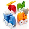 SmartMax Magnetic Discovery Vehicle Set 13-Piece Toddler STEM Building-2