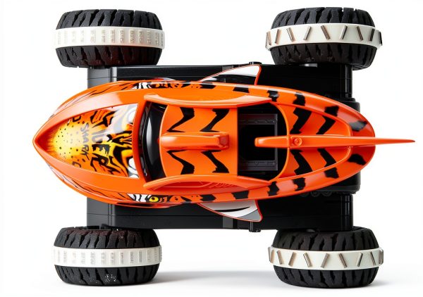 Hot Wheels Unstoppable Tiger Shark RC Monster Truck 1:15 Scale-5