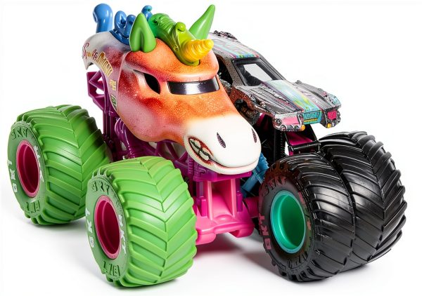 Spin Master Monster Jam Nitro Neon 1:64 Scale 2-Pack Monster Trucks-7