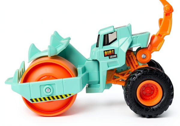 Spin Master Monster Jam Dirt Squad 1:64 Figure Truck with Moving Claw-6