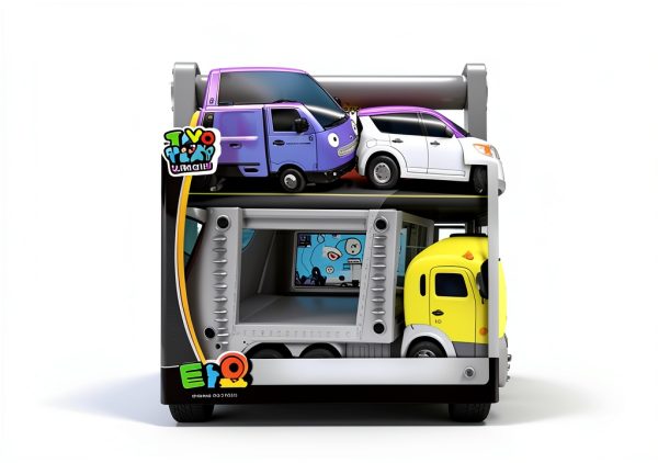 The Little Bus Tayo Toy Truck ICONIX Durable Plastic Ages 3-10-3