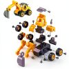 USA Toyz 4-in-1 STEM RC Truck Building Set with Rechargeable Battery-4